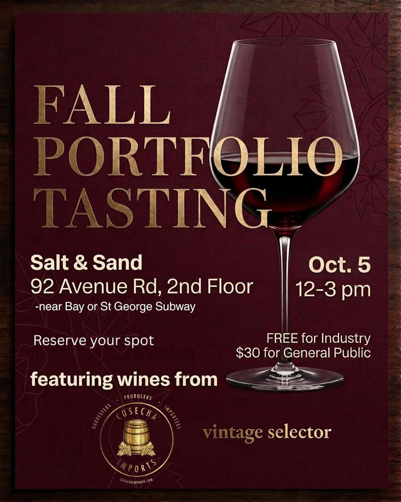 Fall Portfolio Tasting