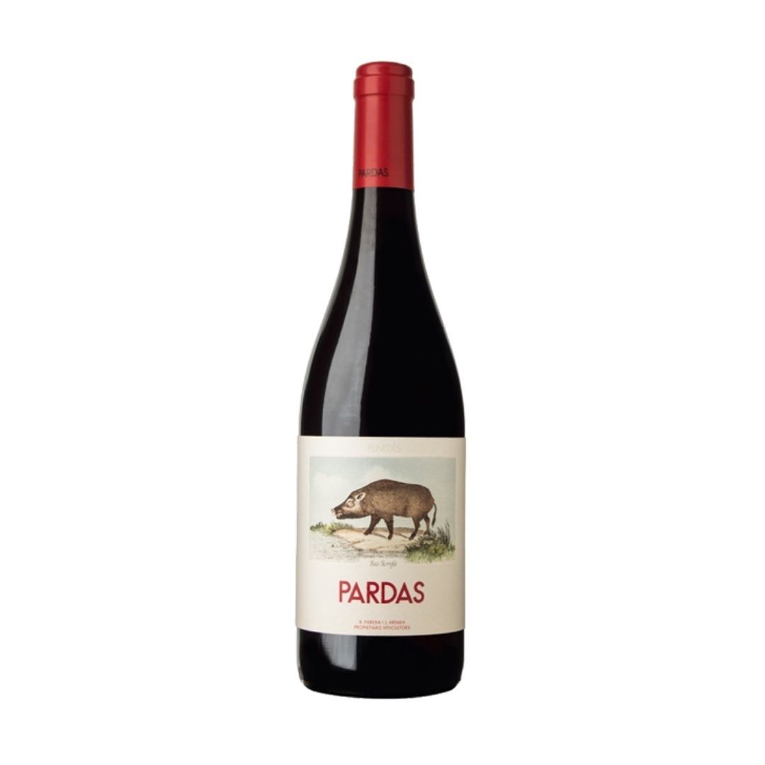 Bottle of Celler Pardas Sus Scrofa, 100% Sumoll red from Penedès, Spain